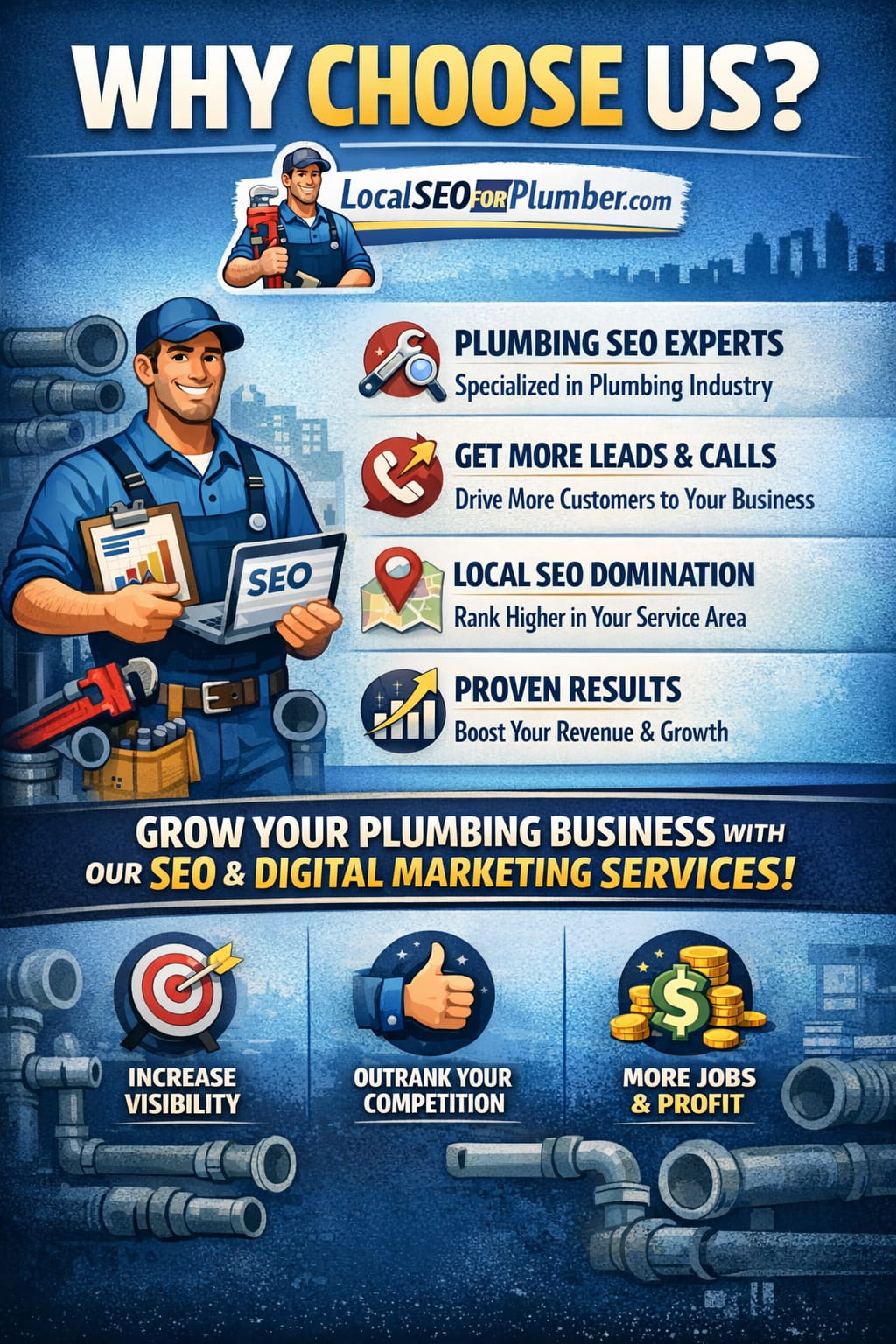 why choose us local seo for plumber